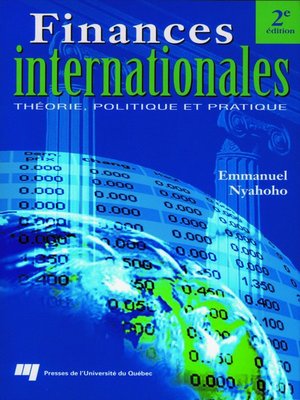 cover image of Finances internationales